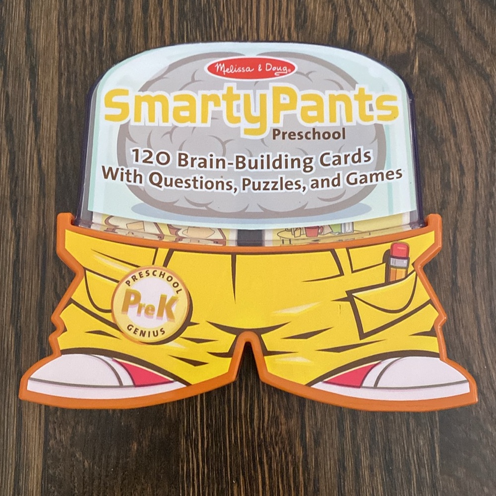 New Melissa & Doug Smarty Pants PreK Brain building Cards